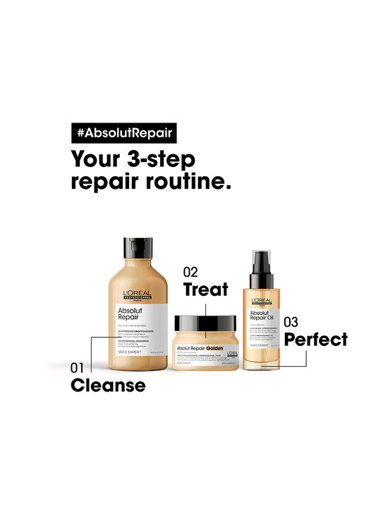 L'Oréal Professionnel - juuksemask Absolut Repair Mask Golden, 250 ml - NOCOL - photo 5 L'Oréal Professionnel - juuksemask Absolut Repair Mask Golden, 250 ml - NOCOL | Stockmann - photo 5