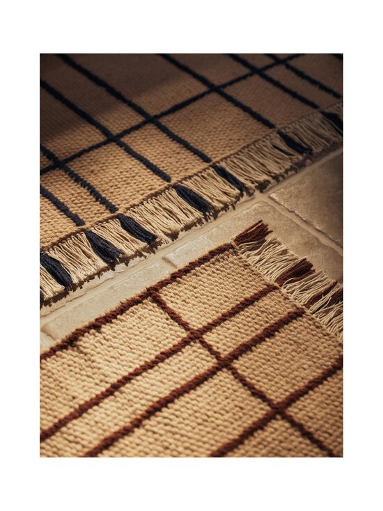 Ferm Living - Sen Runner -käytävämatto 80 x 200 cm - PARCHMENT/INDIGO | Stockmann - photo 3