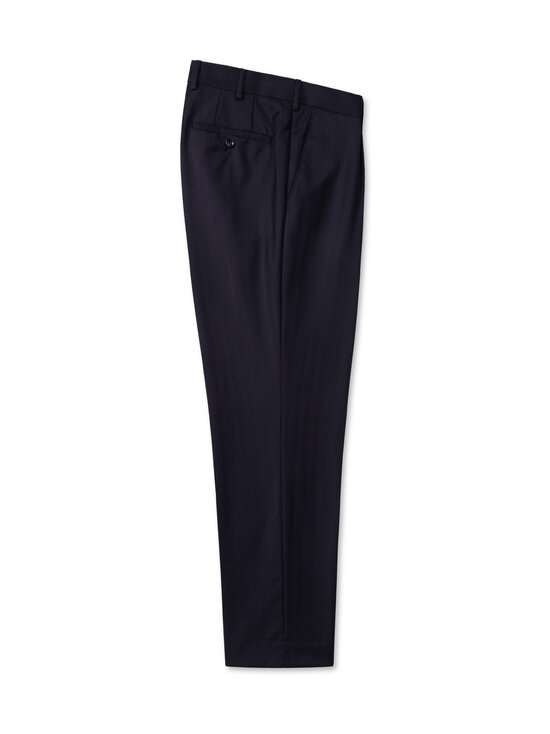 Turo - Hampton pleated uzvalka bikses - 69 NAVY BLUE | Stockmann - photo 2