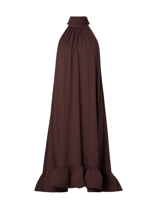 Malina - Sabrina Halterneck Ruffled Maxi svētku kleita - CHOCOLATE - photo 1 Malina - Sabrina Halterneck Ruffled Maxi svētku kleita - CHOCOLATE | Stockmann - photo 1