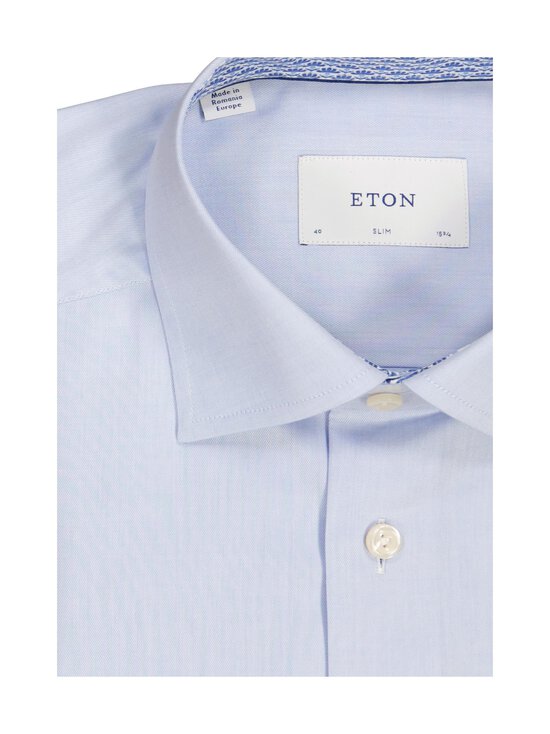 Eton - Slim Fit Floral Effect -kauluspaita - 21 LIGHT BLUE | Stockmann - photo 2