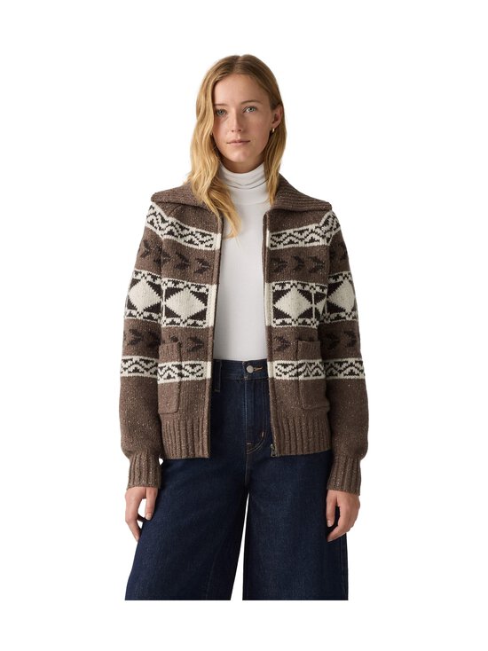 Levi's - Waverly Fairisle Zip -neuletakki - 243 BLAIR PLACED GEO | Stockmann - photo 1