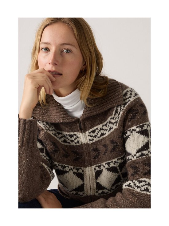 Levi's - Waverly Fairisle Zip -neuletakki - 243 BLAIR PLACED GEO | Stockmann - photo 4