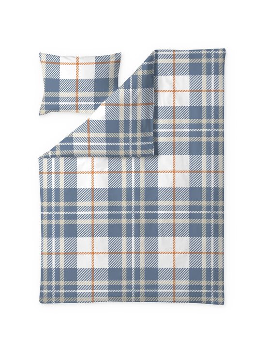 Gingham gultasveļas komplekts 150 x 210 + 50 x 60 cm