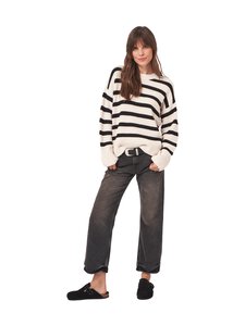 Repeat - Neule - IVORY/BLACK (8402) Repeat - Neule - IVORY/BLACK (8402) | Stockmann
