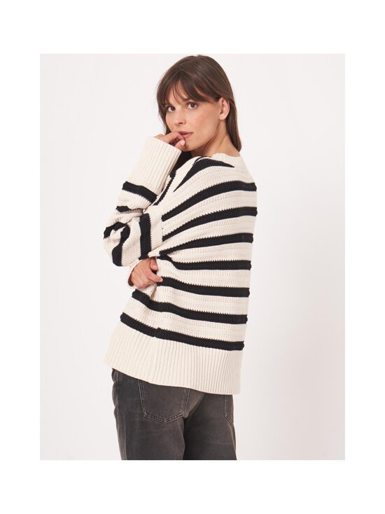 Repeat - Neule - IVORY/BLACK (8402) - photo 3 Repeat - Neule - IVORY/BLACK (8402) | Stockmann - photo 3