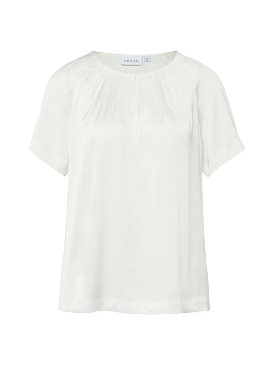 Comma - Lyhythihainen paita - 120 OFF WHITE | Stockmann - photo 1