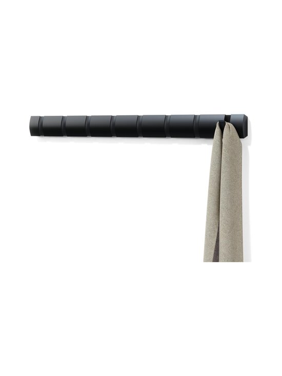 Umbra - Flip 8 Wall Hook -naulakko 81.28 x 6.35 x 3.18 cm - BLACK - photo 2 Umbra - Flip 8 Wall Hook -naulakko 81.28 x 6.35 x 3.18 cm - BLACK | Stockmann - photo 2