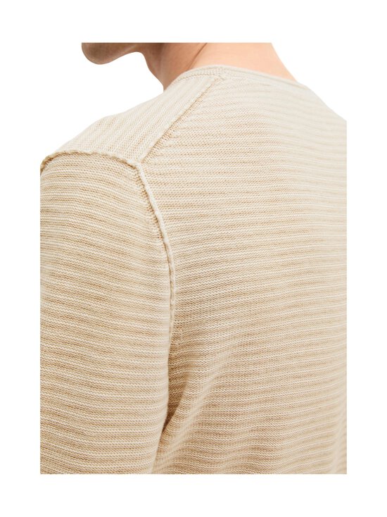 Marc O'Polo - Crewneck Cotton Linen -neulepaita - 709 LIGHT OAT | Stockmann - photo 4