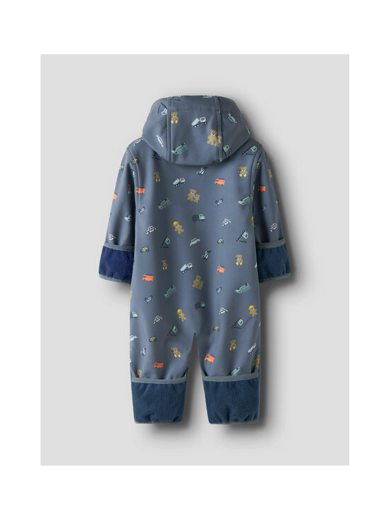 Name It - NbmAlfa Softshell -haalari - FLINT STONE AOP:TOYS | Stockmann - photo 2