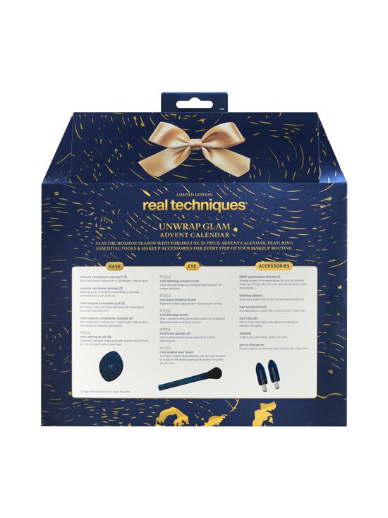 Real Techniques - Unwrap Glam Beauty Tools -joulukalenteri - NOCOL | Stockmann - photo 3