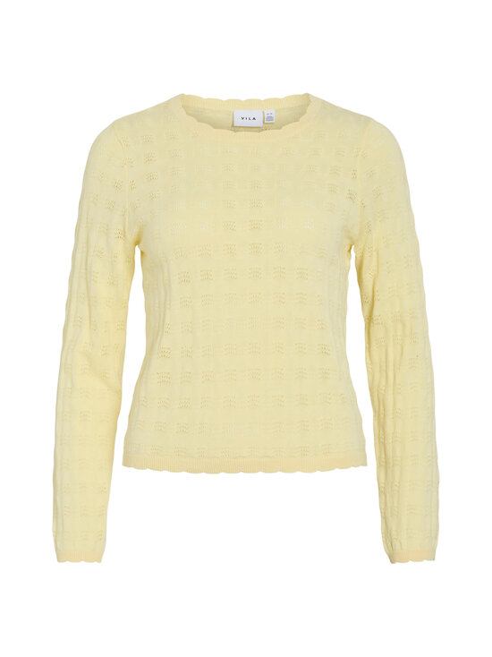 Vila - ViAmbelle Pointelle džemperis - PASTEL YELLOW | Stockmann - photo 1