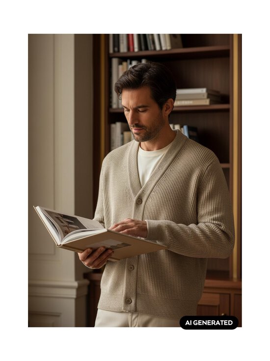 CONSTRUE - Kardigan Essen - GREEN AB YARN | Stockmann - photo 5