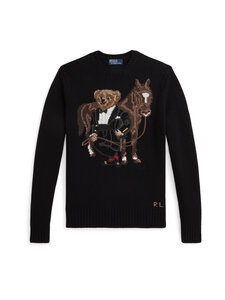 Polo Ralph Lauren - Adīts vilnas džemperis - POLO BLACK | Stockmann