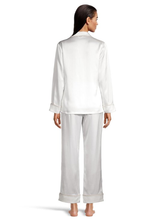 Olivia von Halle - Coco-silkkinen pyjamasetti - IVORY OYSTER - photo 3 Olivia von Halle - Coco-silkkinen pyjamasetti - IVORY OYSTER | Stockmann - photo 3