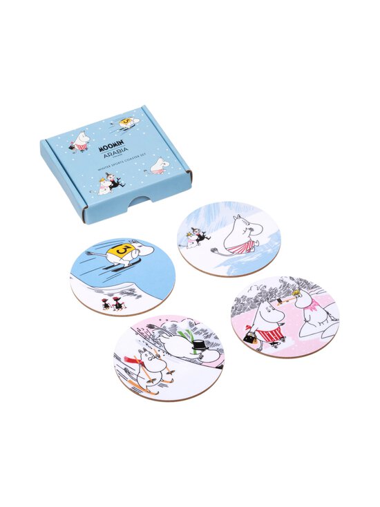 Moomin Arabia - Muumi Avantouinti -lasinaluset, 4 kpl - MULTICOLOUR | Stockmann - photo 1