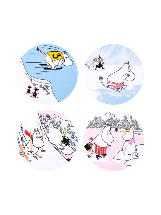 Moomin Arabia - Muumi Avantouinti -lasinaluset, 4 kpl - MULTICOLOUR | Stockmann - photo 2