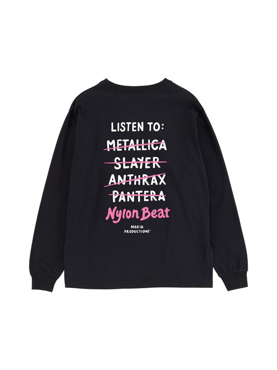 Makia - Listen To -collegepaita - 999 BLACK | Stockmann - photo 2