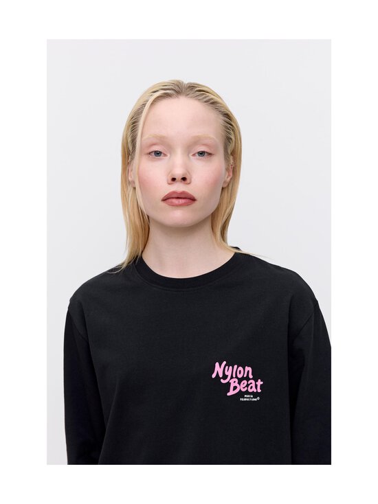 Makia - Listen To -collegepaita - 999 BLACK | Stockmann - photo 5