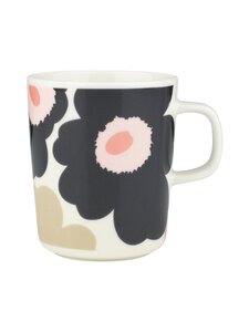 Marimekko - Unikko-muki 2.5 dl - 198 OFF WHITE,CHARCOAL,SAND,PINK | Stockmann