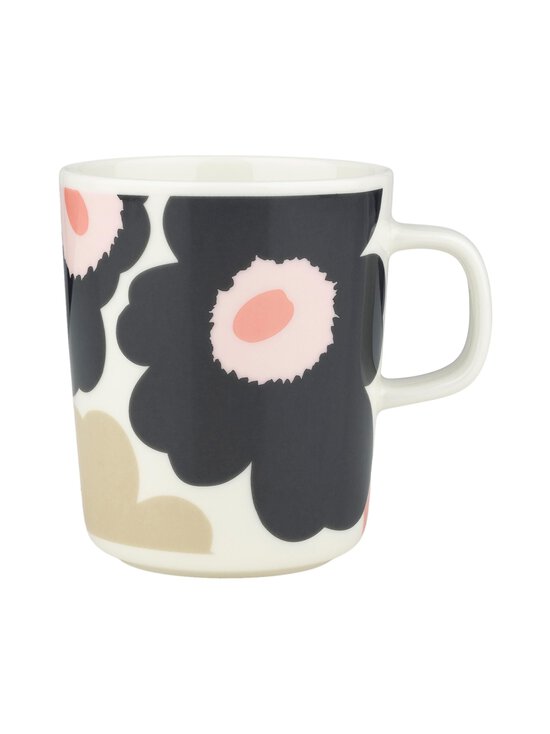 Marimekko - Unikko-muki 2.5 dl - 198 OFF WHITE,CHARCOAL,SAND,PINK | Stockmann - photo 1