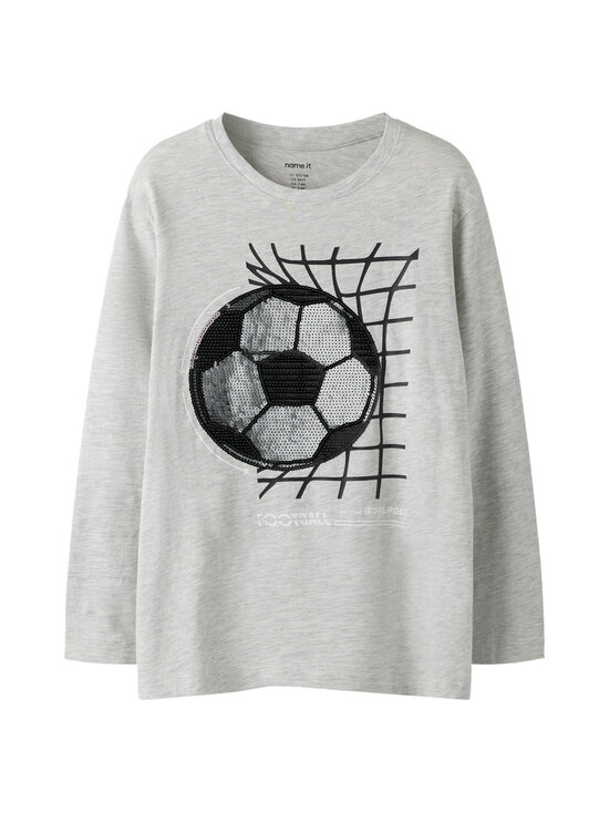 Name It - Trikotaažsärk NkmDorak Regular - LIGHT GREY MELANGE | Stockmann - photo 1