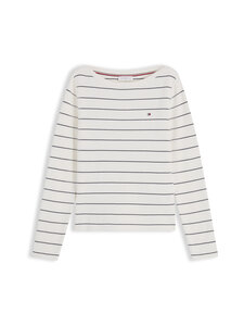 Tommy Hilfiger - Boat džemperis - 0X8 IVORY PETAL/DARK N NAVY STP | Stockmann