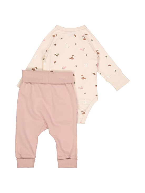 Lindex - Bodikleit ja püksid Forest, komplekt - 7351 DUSTY PINK | Stockmann - photo 2