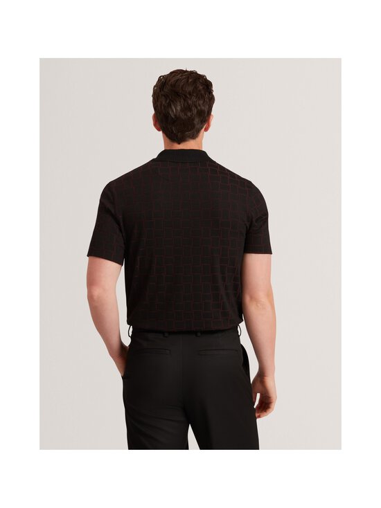 Ted Baker London - Eduard Square Jacquard -pikeepaita - BLACK - photo 6 Ted Baker London - Eduard Square Jacquard -pikeepaita - BLACK | Stockmann - photo 6
