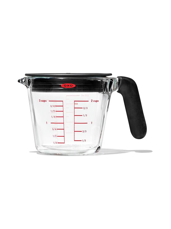 OXO - Klaasist mõõteanum OXO Good Grips 2 0,5 l - CLEAR, BLACK, RED - photo 2 OXO - Klaasist mõõteanum OXO Good Grips 2 0,5 l - CLEAR, BLACK, RED | Stockmann - photo 2