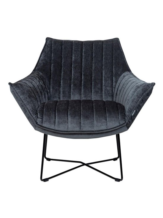 Furninova - Egon-nojatuoli Eros-kangas antracite - GREY | Stockmann - photo 1