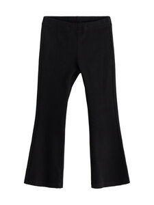 Lindex - Ribbed Flared legingi - 80 BLACK | Stockmann