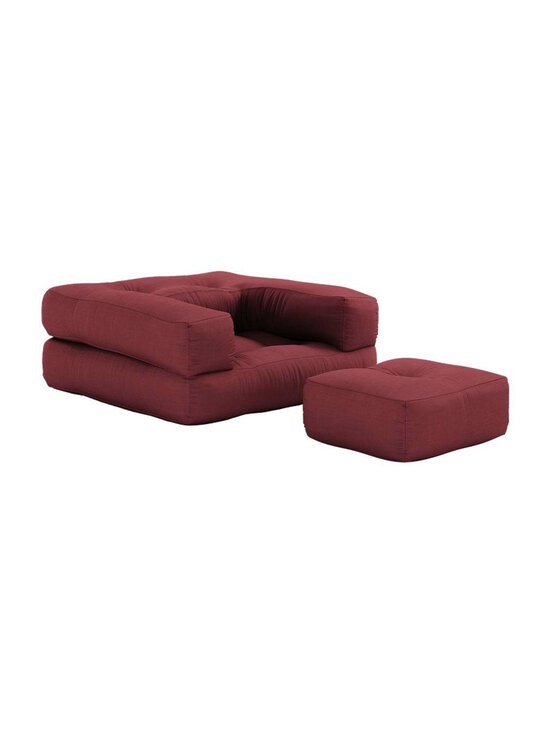Karup - Mini Cube -nojatuoli bordeaux - PINK | Stockmann - photo 1