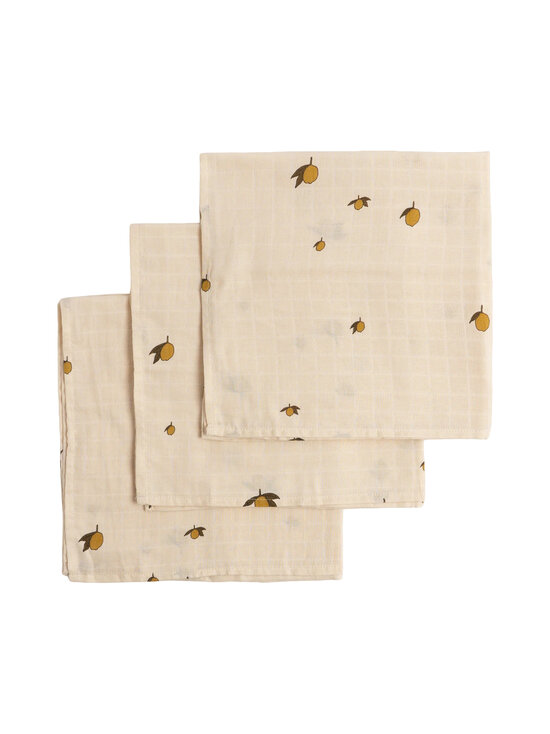 Konges Sløjd - Musliiniliinat 3 -pack - LEMON DOT | Stockmann - photo 1