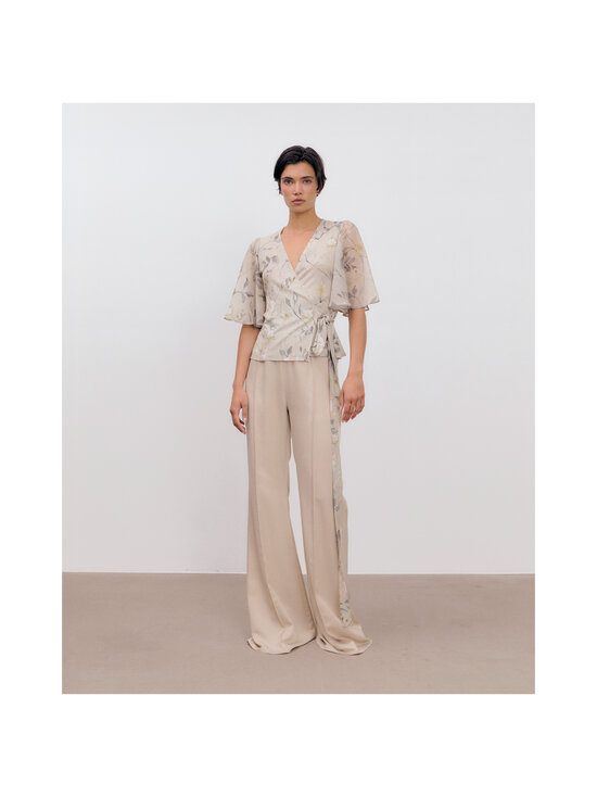 Ida Sjöstedt - Lindsay Fluid -housut - COLD BEIGE | Stockmann - photo 2
