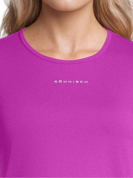 Röhnisch - Jacquard t-paita - X094 PURPLE CACTUS FLOWER | Stockmann - photo 4