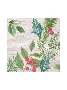 Duni - Winter Greenery -servetti 24 x 24 cm - MULTI | Stockmann