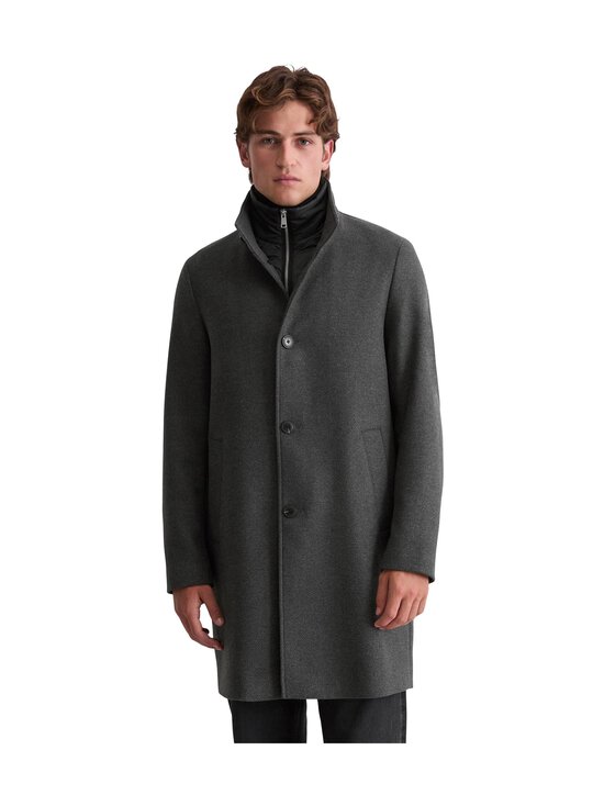Marc O'Polo - Windshield Wool Coat - 989 DARK GREY MELANGE - photo 2 Marc O'Polo - Windshield Wool Coat - 989 DARK GREY MELANGE | Stockmann - photo 2