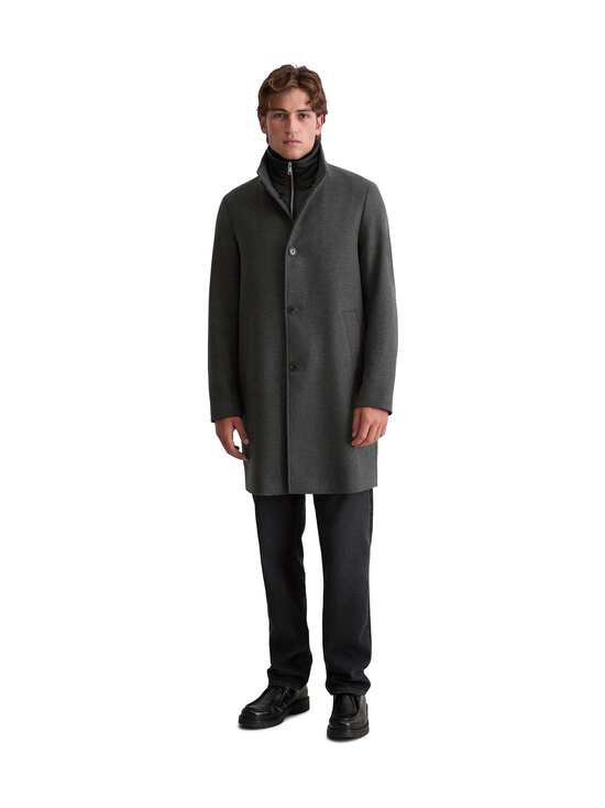 Marc O'Polo - Windshield Wool Coat - 989 DARK GREY MELANGE - photo 5 Marc O'Polo - Windshield Wool Coat - 989 DARK GREY MELANGE | Stockmann - photo 5