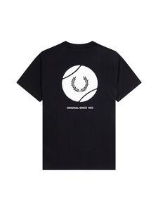 Fred Perry - Tennis Graphic T-paita - 102 BLACK | Stockmann