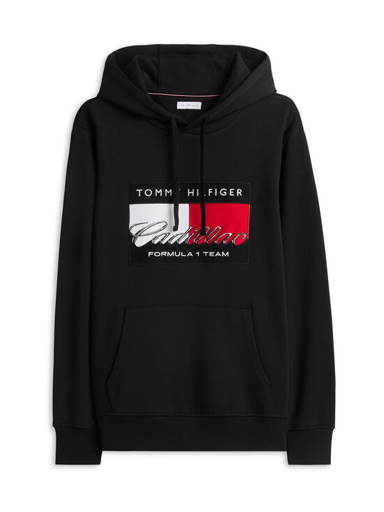 Tommy Hilfiger - Graphic Flag džemperis ar kapuci - BDS BLACK | Stockmann - photo 1
