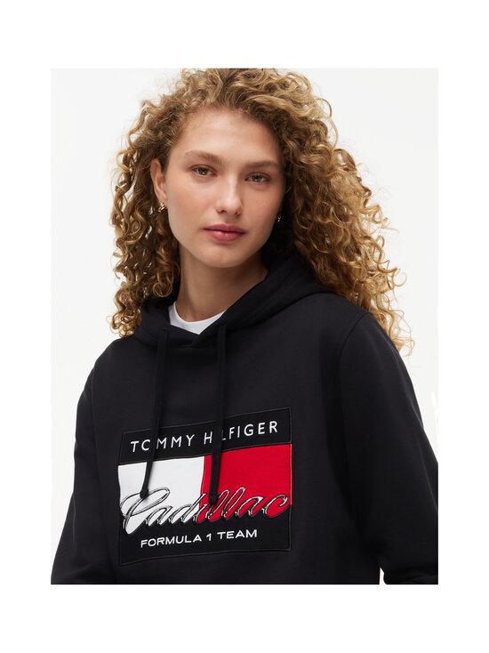 Tommy Hilfiger - Graphic Flag džemperis ar kapuci - BDS BLACK | Stockmann - photo 6