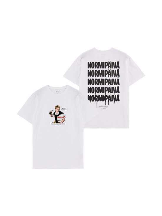 Makia - Millanen Päivä Kummeli t-paita - 001 WHITE | Stockmann - photo 1