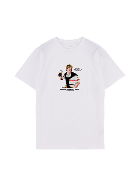 Makia - Millanen Päivä Kummeli t-paita - 001 WHITE | Stockmann - photo 3