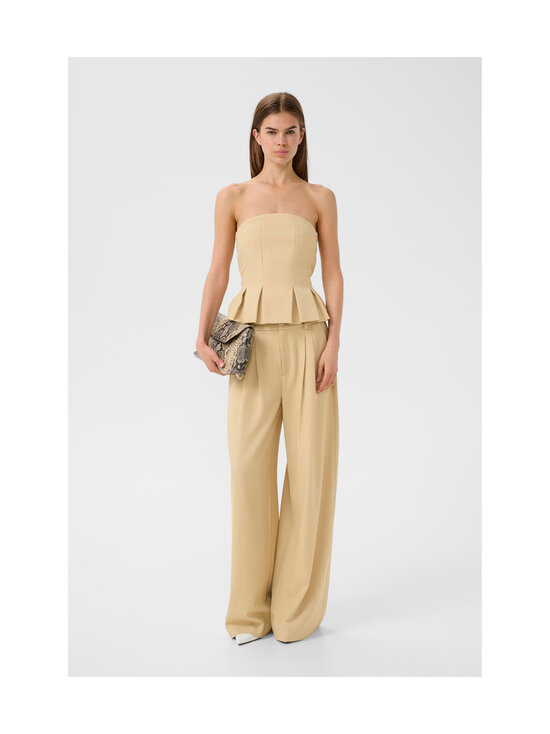 Gestuz - Õlapaelteta topp Gzstacy Corsage - 250 PALE HAY MELANGE | Stockmann - photo 4