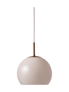 Frandsen - Ball-lasinen riippuvalaisin Ø 18 cm - SAND GREY | Stockmann