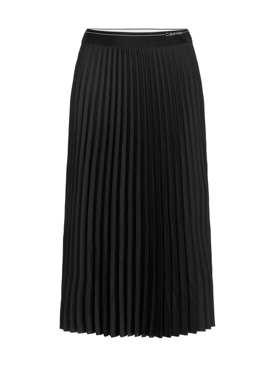 Pleat Midi Skirt -hame