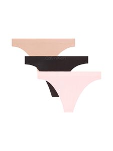Calvin Klein Underwear - Stringi 3 iepak. - 31S BLACK/ CEDAR/ EGGSHELL | Stockmann