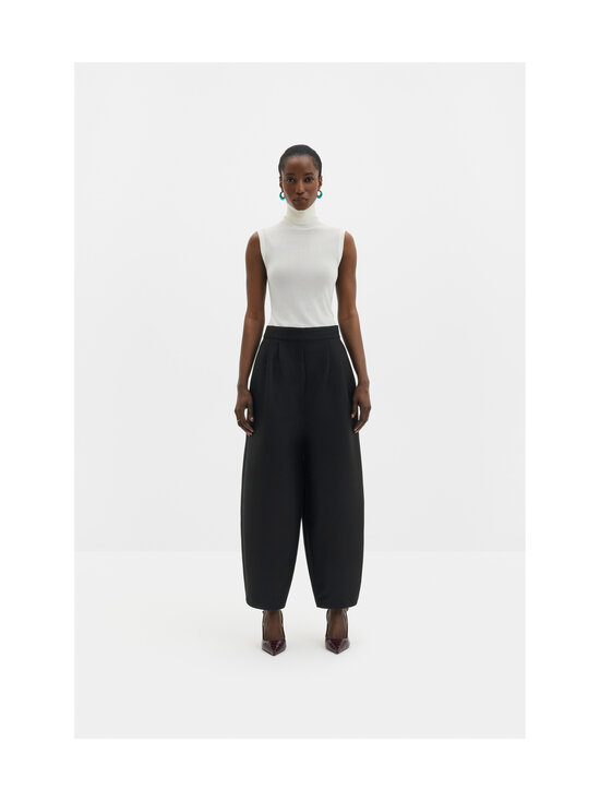 Malina - Smilla Barrel Leg -housut - 10007 BLACK | Stockmann - photo 2
