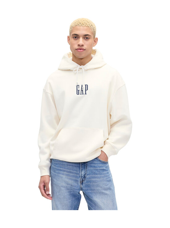 GAP - V-Vintage Soft Oversized Logo džemperis ar kapuci - IVORY FROST | Stockmann - photo 1